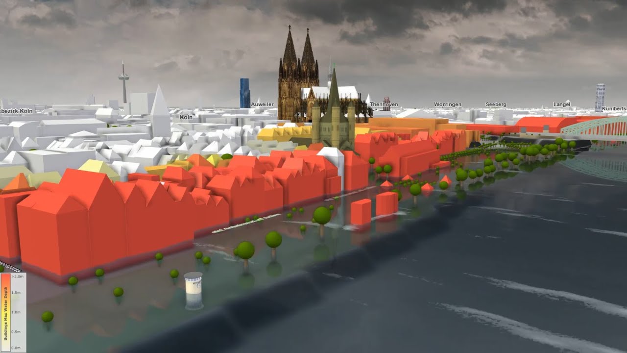 River Floods (2018) - Hydrodynamic Modelling with scenarify