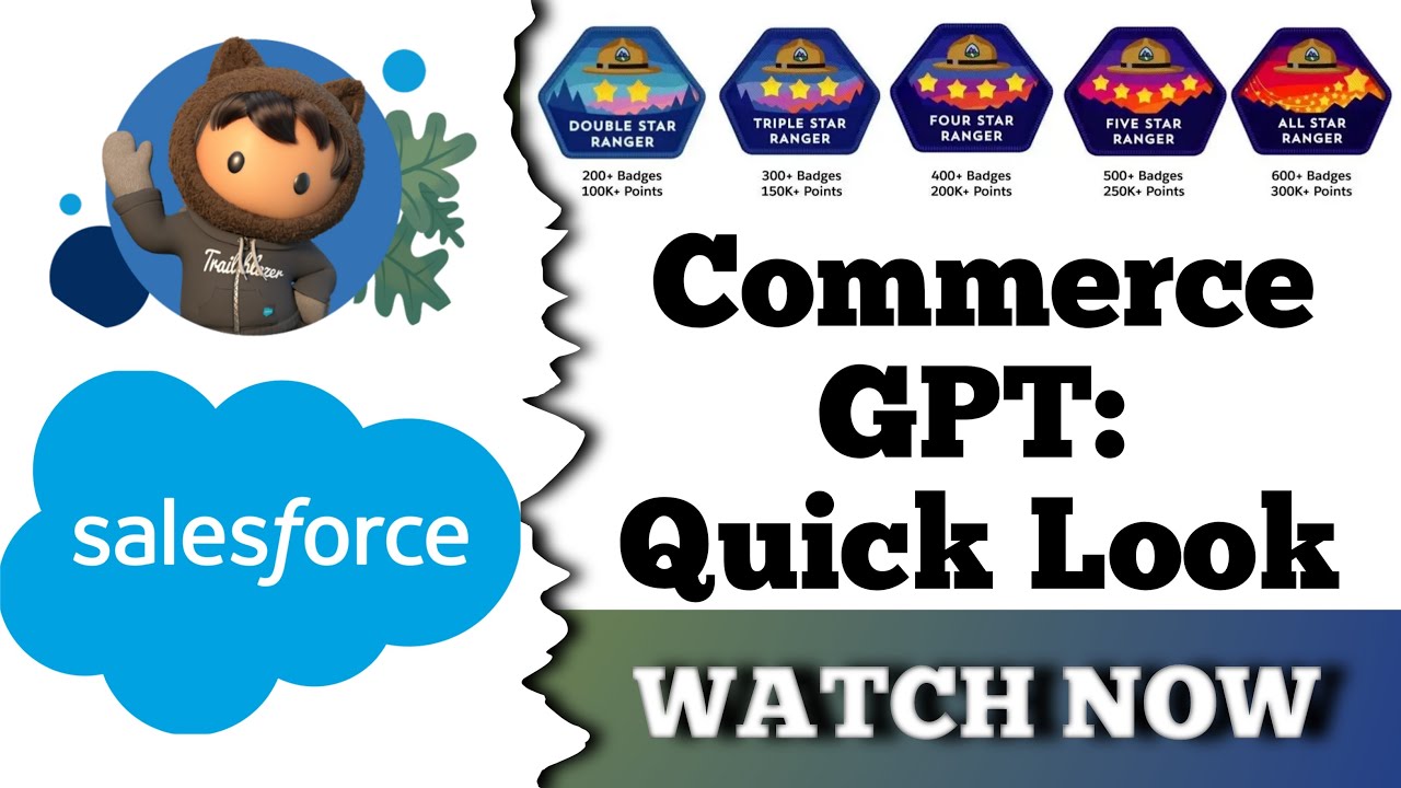 Commerce GPT: Quick Look | Salesforce Trailhead | Learn About Commerce GPT | Quiz Solution