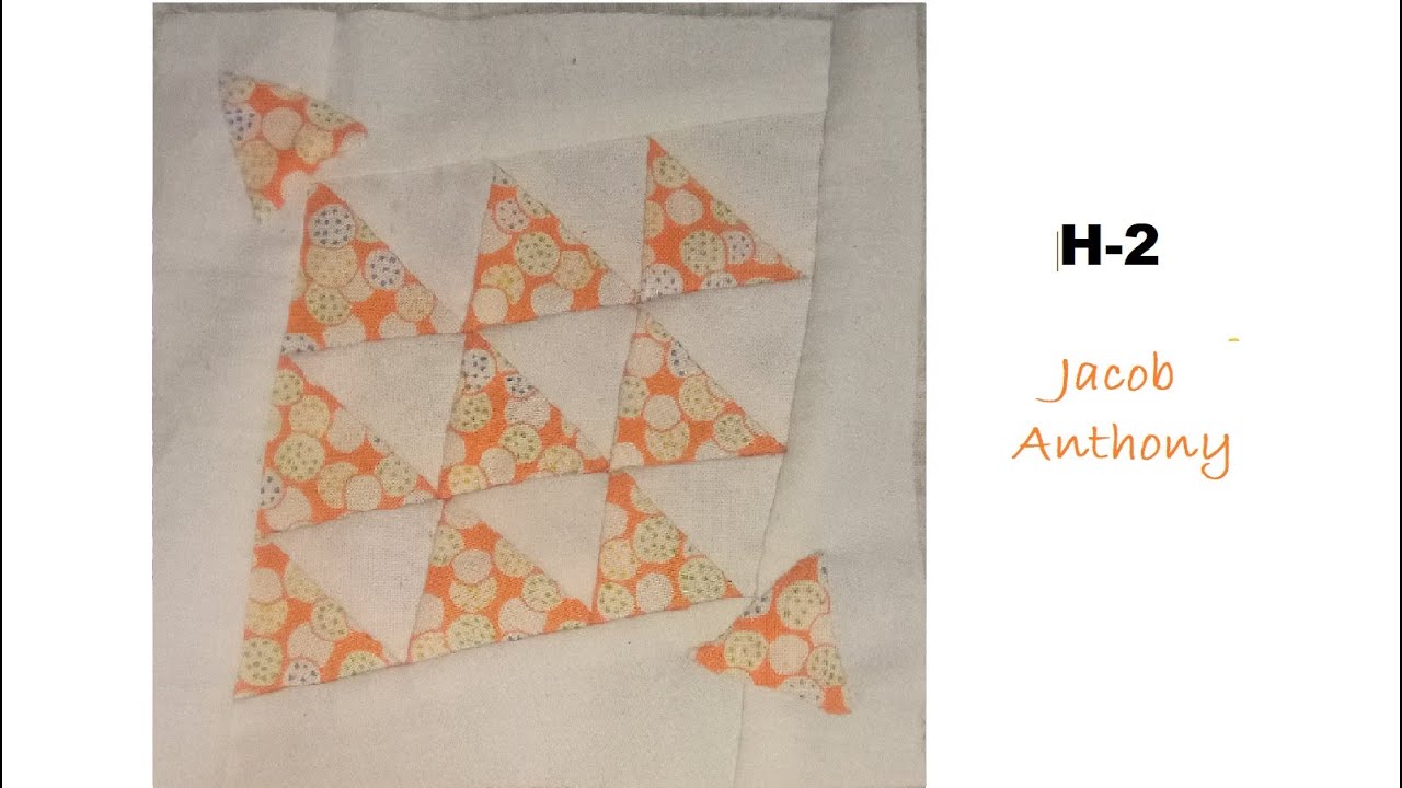 Sew It Seams: Dear Jane block H-2