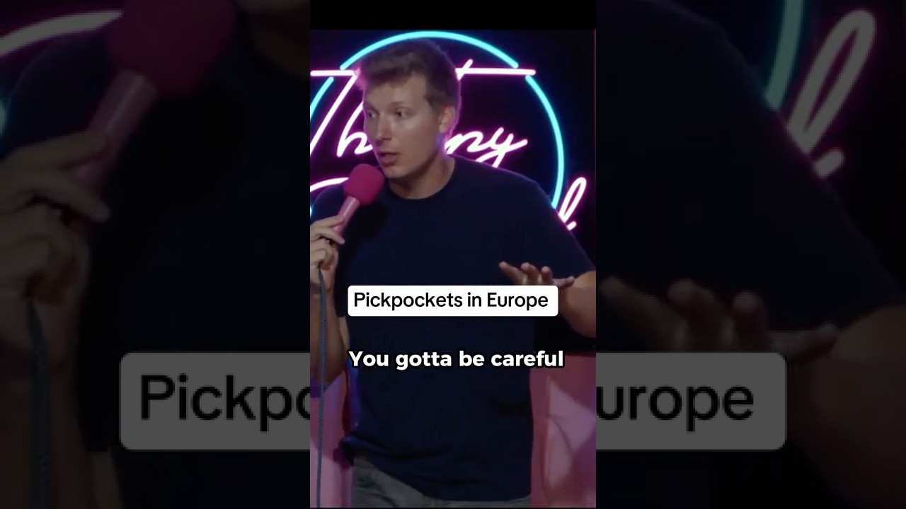 Pickpockets in Europe | Chris Barnes | Stand Up Comedy