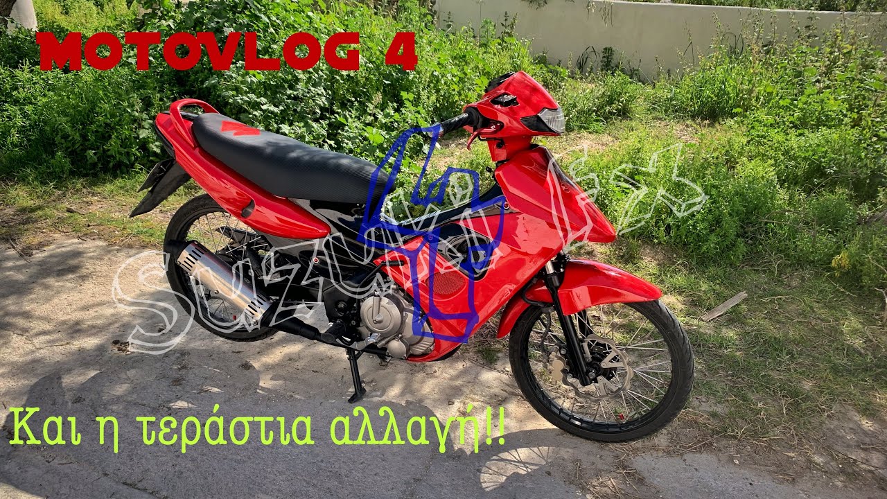 Suzuki Fx Η Μεγαλη Αλλαγη, Βολτα Και Πολλα Ανοιγματα (motovlog 4 racing ride)