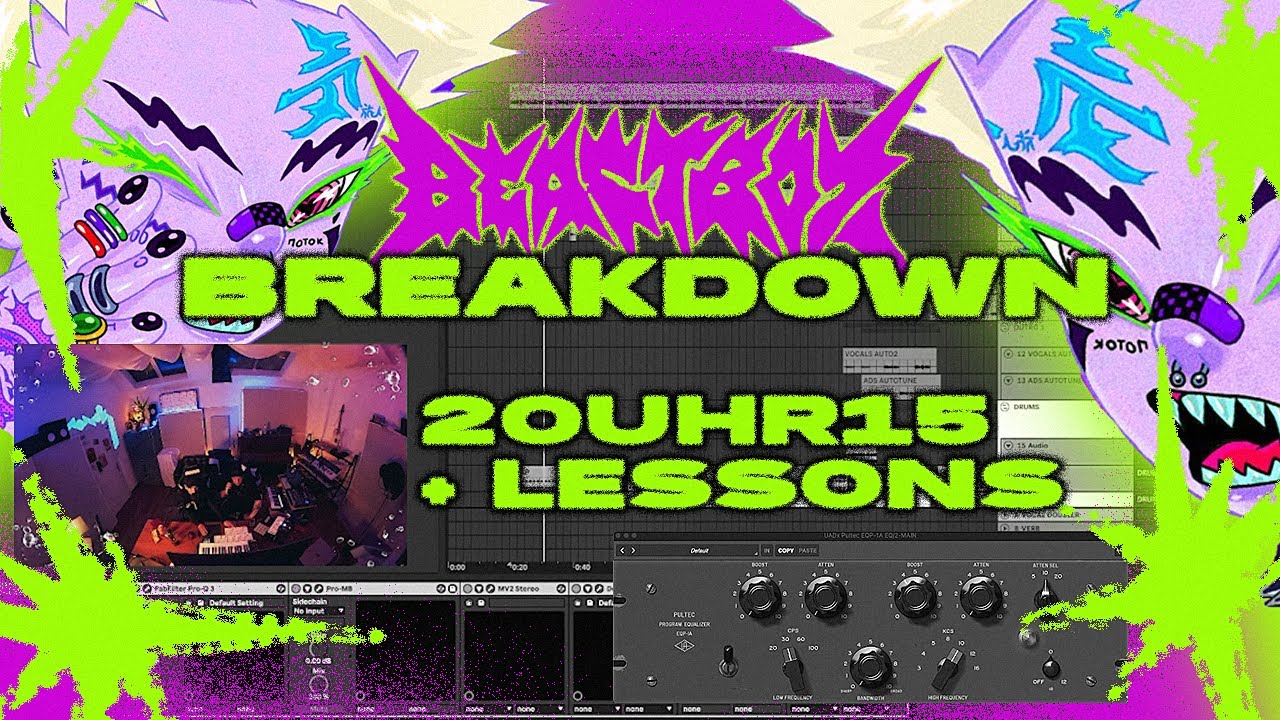 ⚡ SONG BREAKDOWN TJ_beastboy -  20UHR15 + LESSONS ⚡