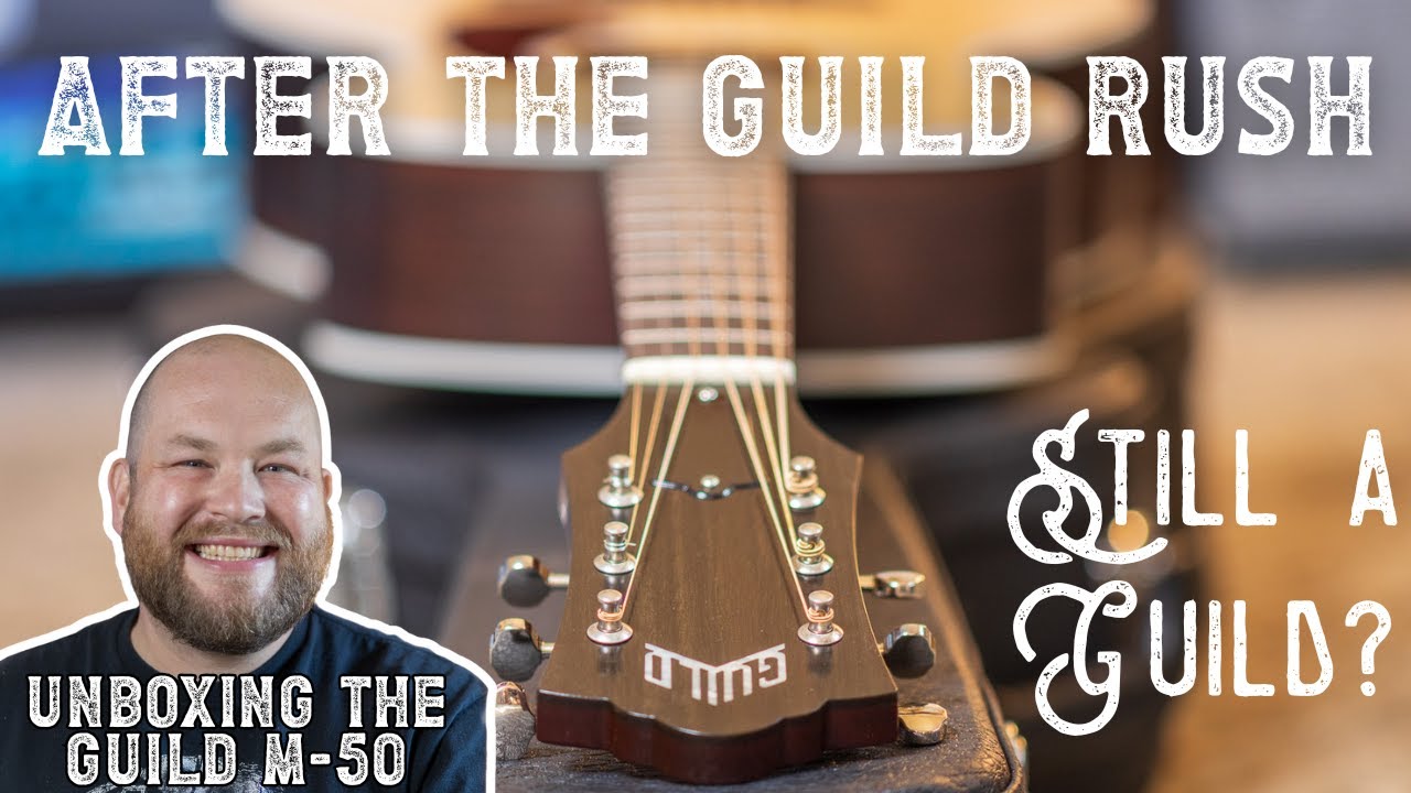 Unboxing my new Guild M50! EXPECTATIONS ARE HIIIIIIGH!!