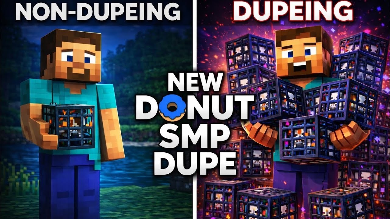 New Donut SMP Dupe (1B / HOUR)