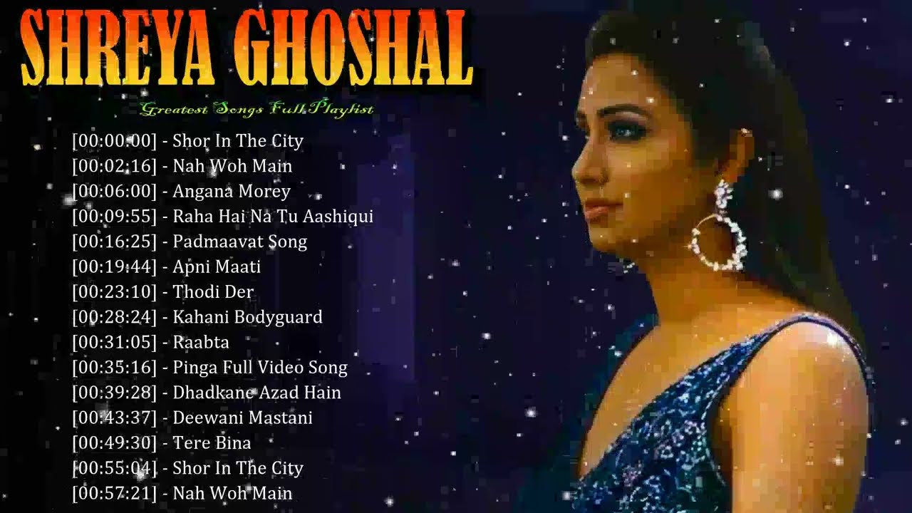 🎹🍃 Shreya Ghoshal - Serene love ballads filled with warmth, grace and soothing melodies 🌸🎼