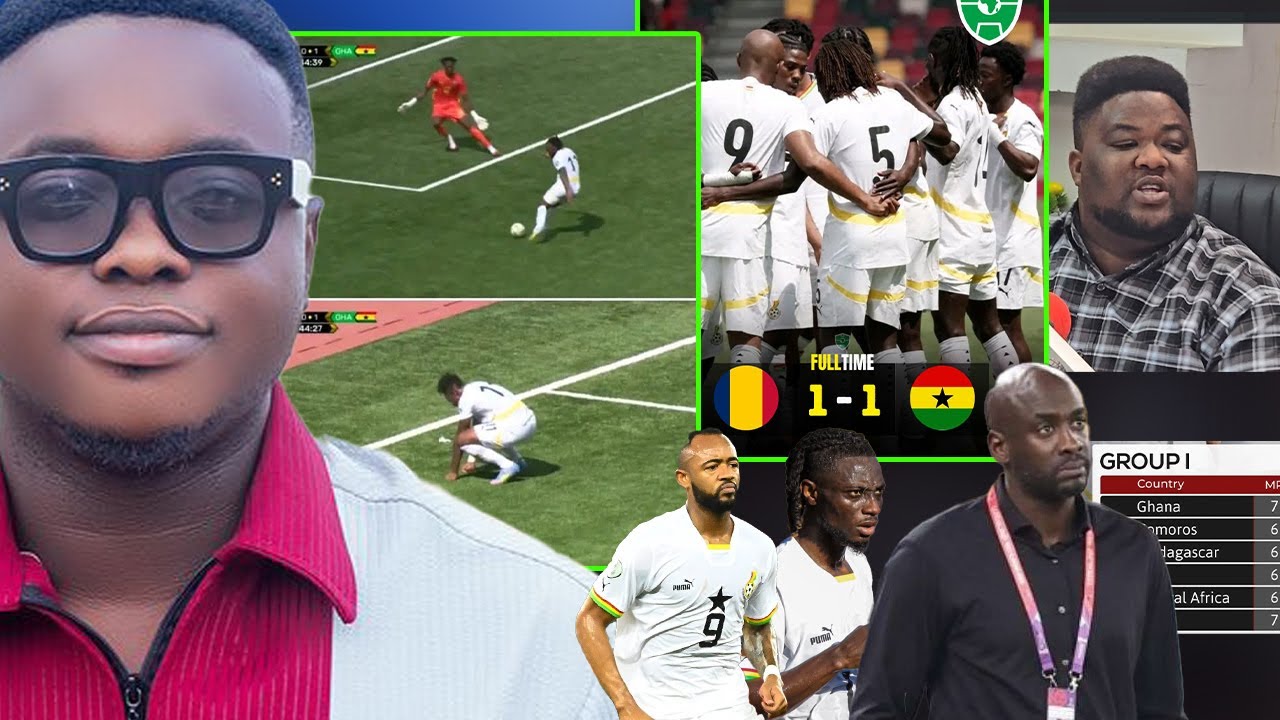 GHANA 1 CHAD 1, GAME ANALYSIS..10 THINGS WE LEARNT. BAD GAME AND HOW IT WILL AFFECT THE...