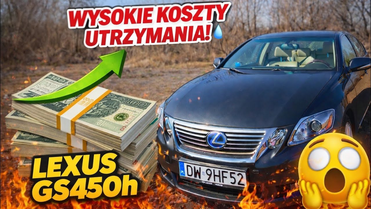 Ile naprawdę kosztuje utrzymanie Lexusa GS 450h? SZOK - Andrzeja MOTO Świat