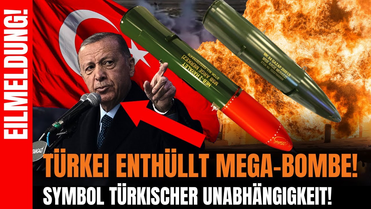 🚨UNFASSBAR!! T&uuml;rkei baut ST&Auml;RKSTE Bombe der Welt &ndash; Gazap & Hayalet: STOLZ DER T&Uuml;RKISCHEN NATION!