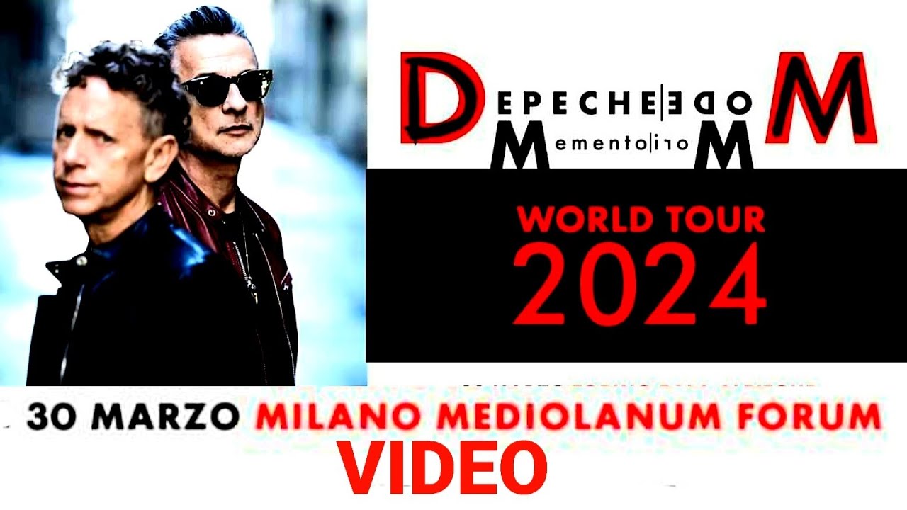 Depeche Mode - Forum, Assago, Milano, Italy, 30 mar 2024 FULL VIDEO LIVE CONCERT