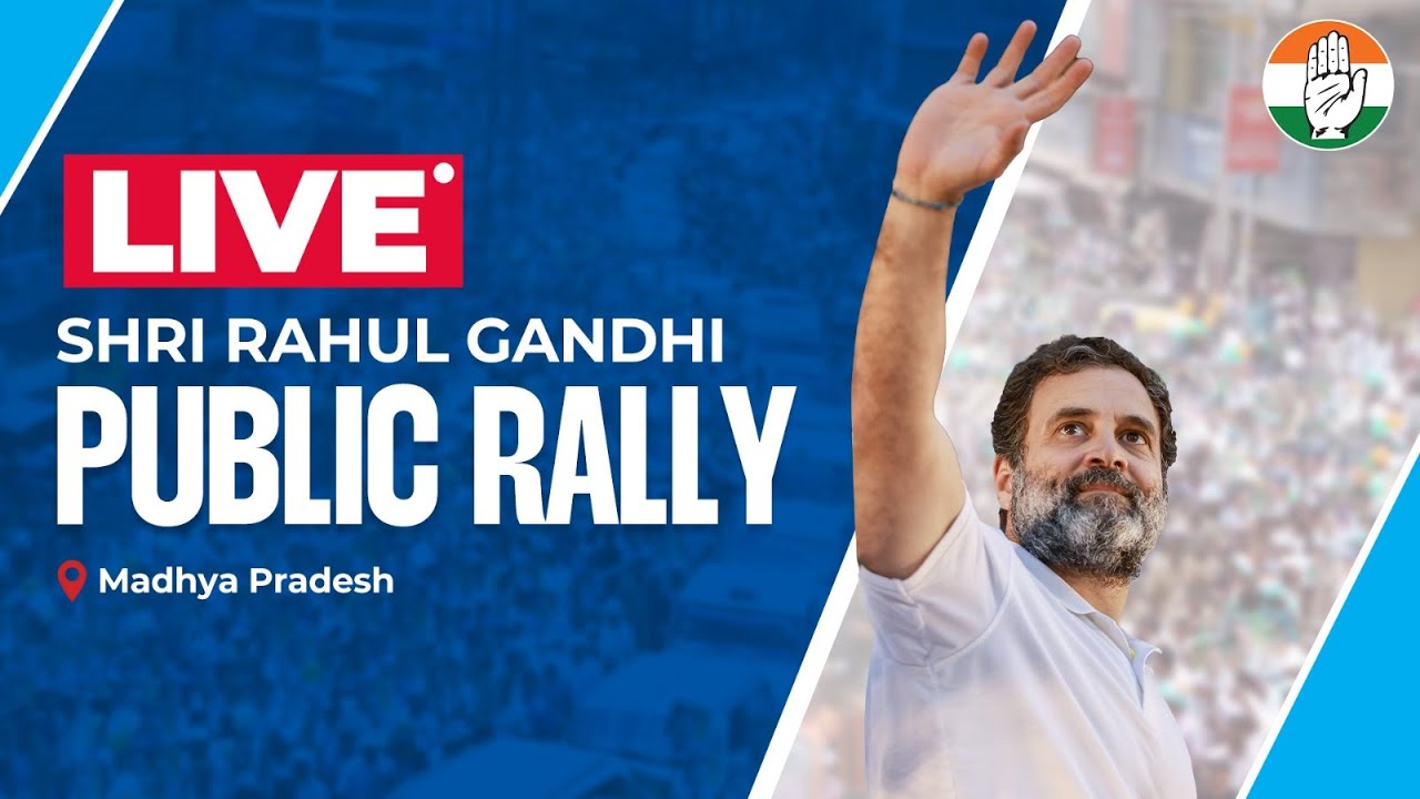 LIVE | Shri Rahul Gandhi addresses the public in Seoni | Madhya Pradesh | Lok Sabha Election