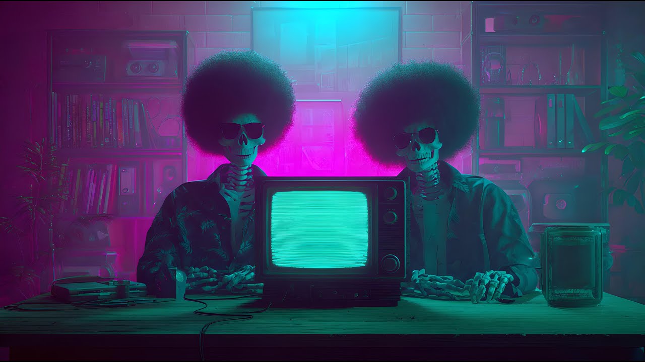 Retro Funk Vibes – Eerie Yet Whimsical Character Indulgence