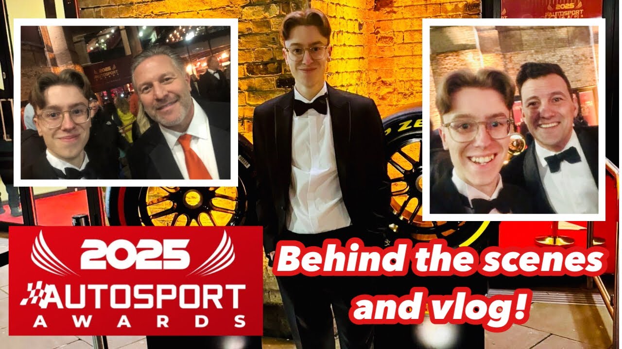 I WENT TO THE AUTOSPORT AWARDS 2025! F1 awards behind the scenes and vlog!