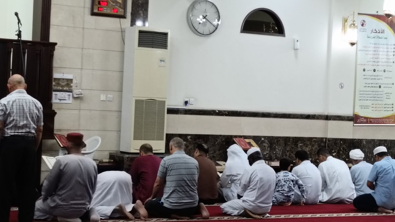 نقل صلاة العشاء و التراويح الليلة 14 رمضان من قلب الدوحة قطر - مسجد سارة بنت صقر العبد الله