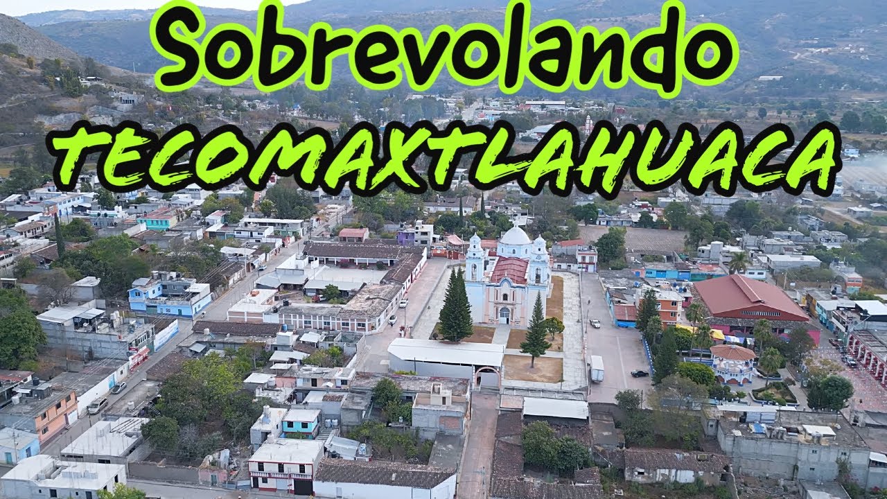 Sobrevolando Tecomaxtlahuaca Oax. 4k