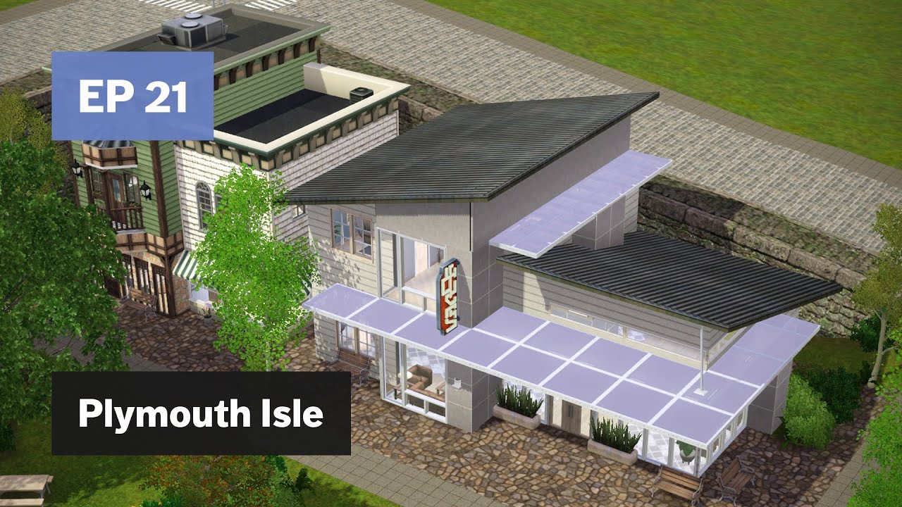 Salon & Gardens • Plymouth Isle EP 21 • The Sims 3 Create a World