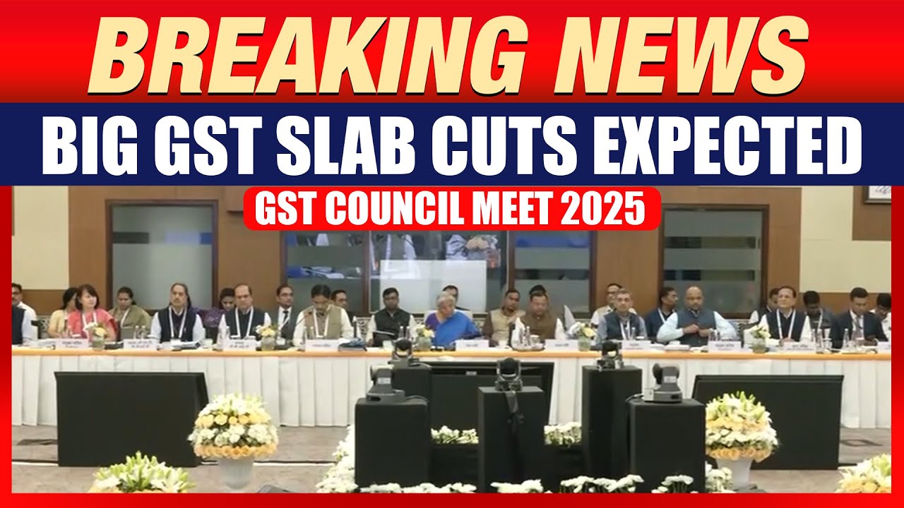56th GST Council Meeting 2025: Major GST Slab Revisions & Tax Cuts Expected | GST RATE CUTS | News9