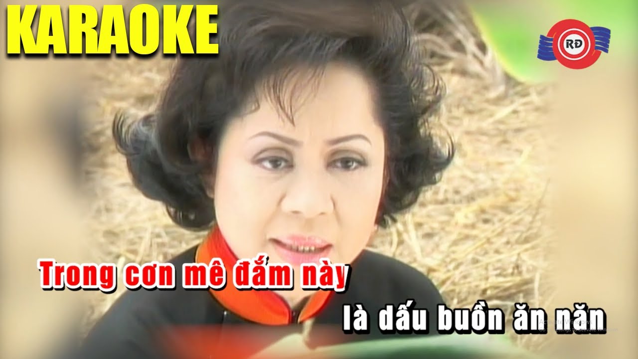 KARAOKE | Ăn Năn (Tone Nữ) - Giao Linh