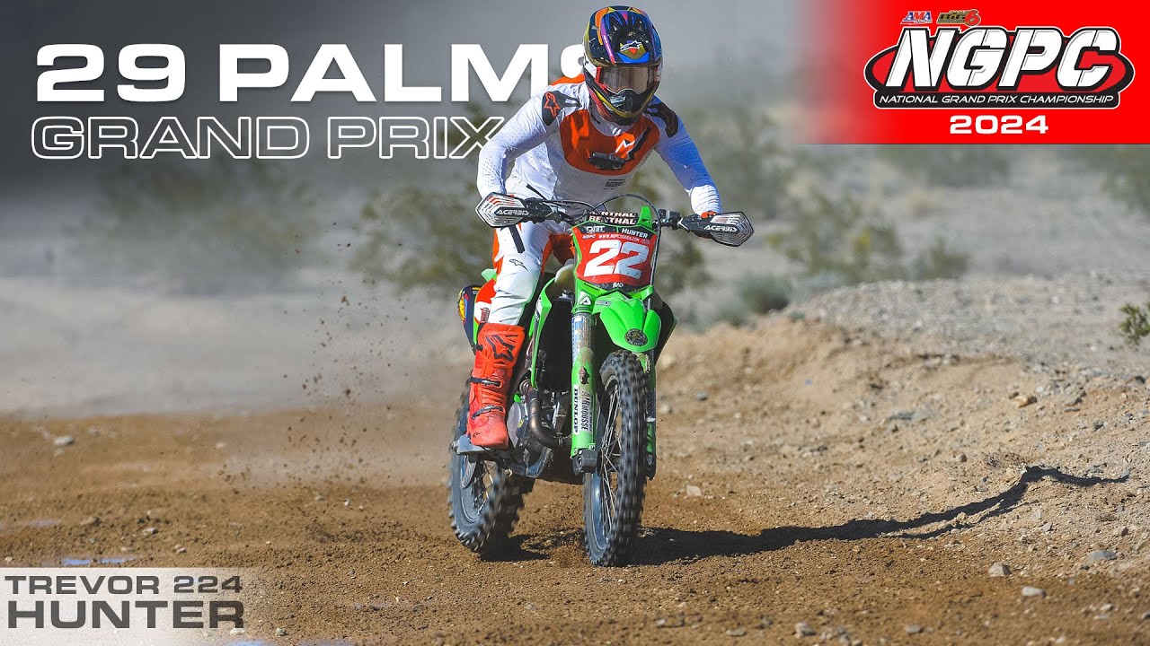 Full Race: 2024 NGPC RD. 4 29 Palms GP Sunday Unclassified // 2024 KX450X  // Trevor Hunter 224