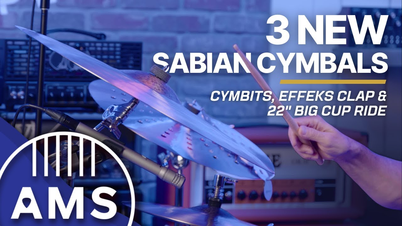 Add Some Sizzle with 3 New SABIAN Cymbals