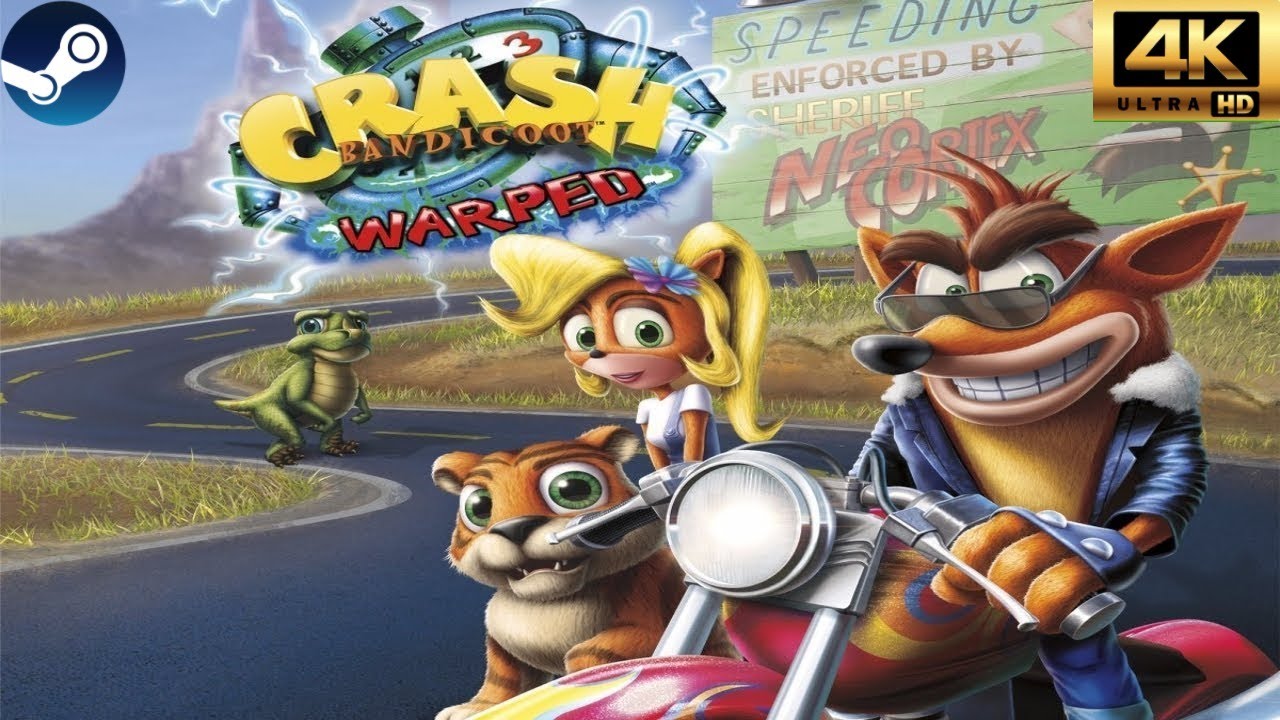 Crash Bandicoot 3: Warped - N Sane Trilogy  (PC) 108% Full Walkthrough | 4K 60FPS