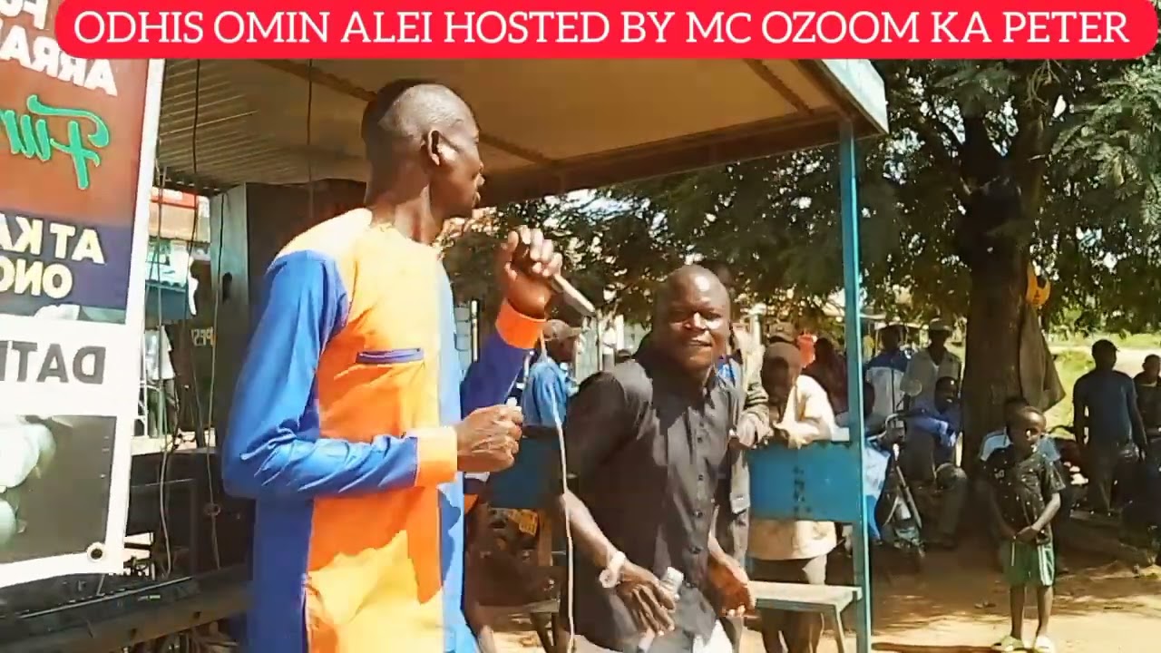 ODHIS OMIN ALEY LIVE LIVE HOSTED BY MC OZOOM KA PETER AT ON'GER KADEM.