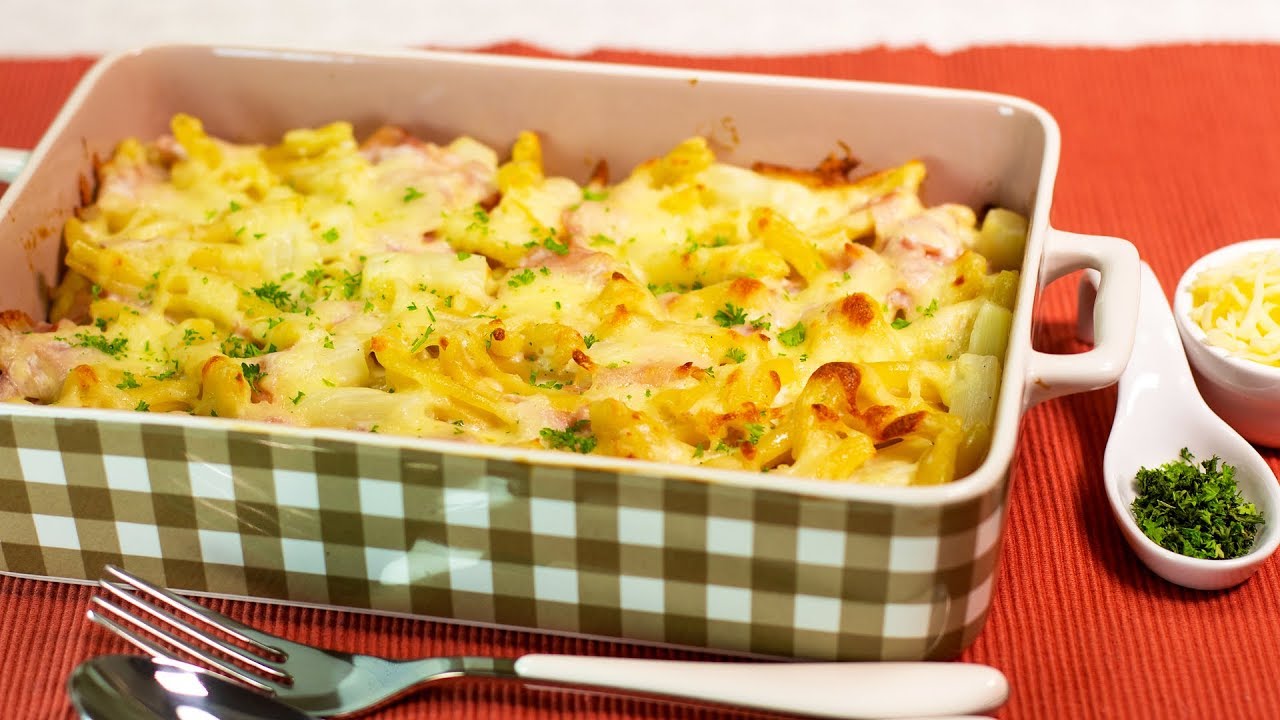 Überbackene SPARGEL-PASTA