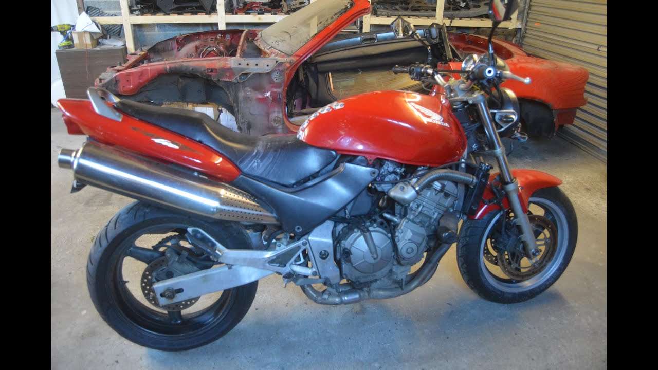 Honda CB600F Hornet Cafe Racer Project - Tear Down