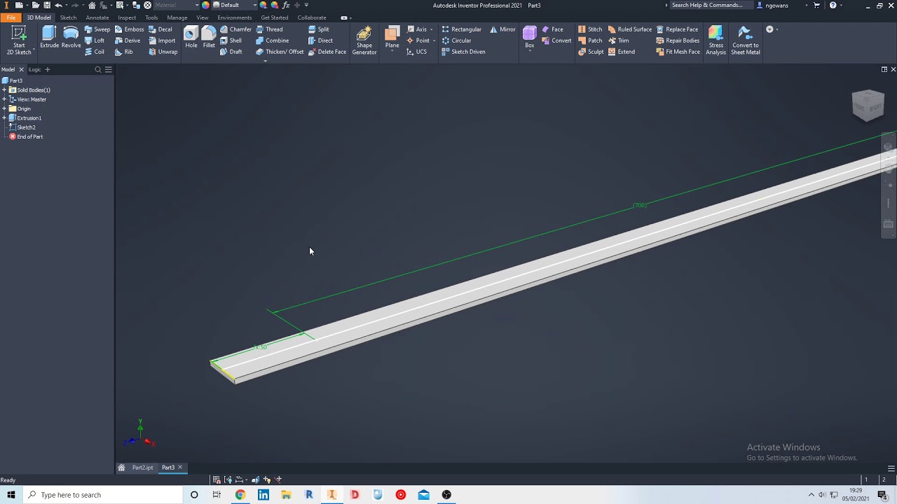 Autodesk Inventor - Adaptive hole patterns with limited spacing