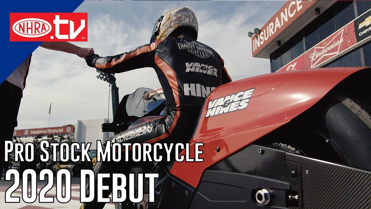 Pro Stock Motorcycle 2020 Debut