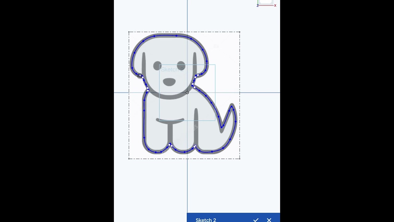 New user intro: How to trace basic shapes in onshape using an ipad