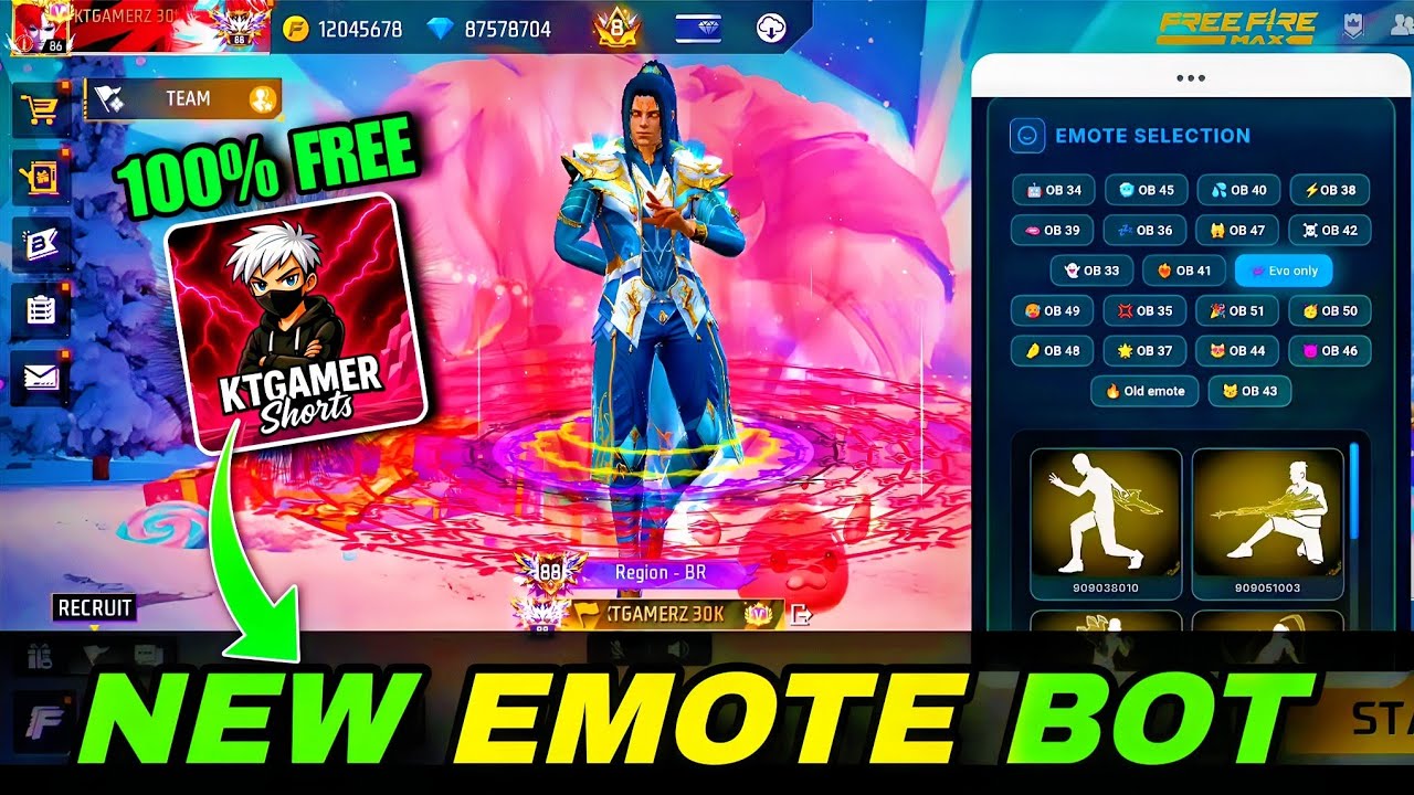 NEW UPDATE! 😱 Free Fire NEW EMOTE BOT Preview — All Emotes Test | Real Or Fake?