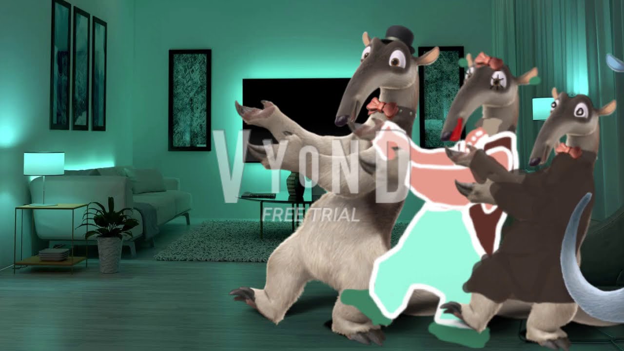 Dark Cat Charlie The Anteater Goes Bowling With His Friends While Grounded (Outdated for Mr. L)