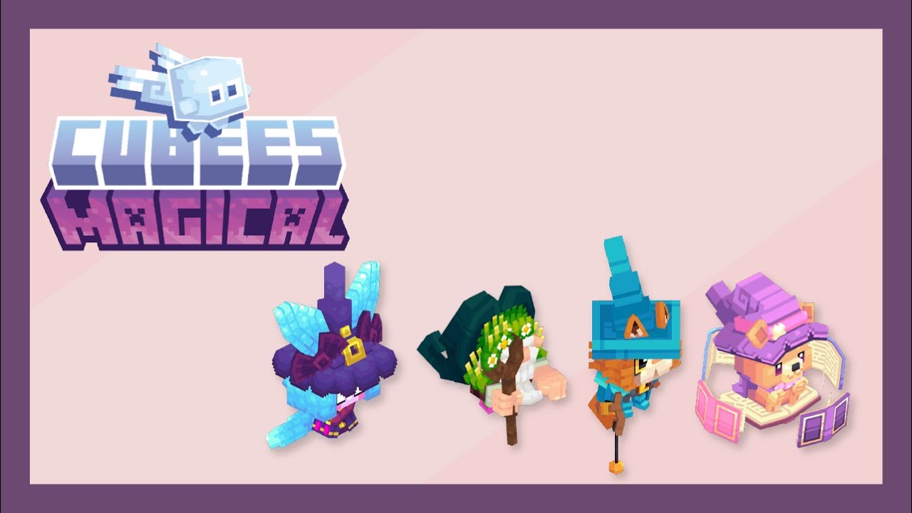 Cubees Magical Pack - Pets & companions