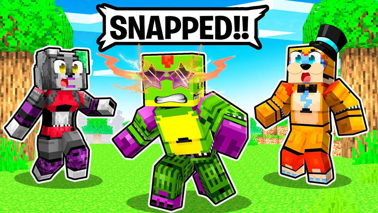 Monty Gator SNAPPED in Minecraft