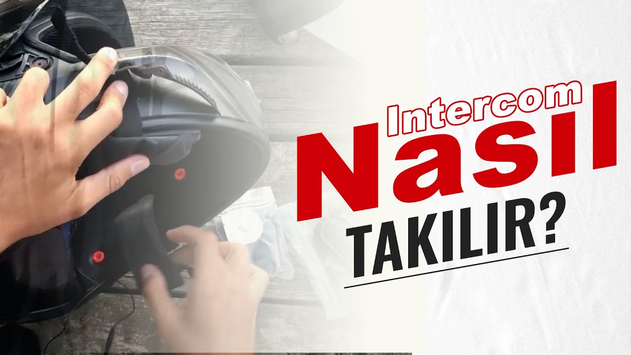 İntercom Nasıl Takılır? | Kaska İntercom Montajı Nasıl Yapılır?