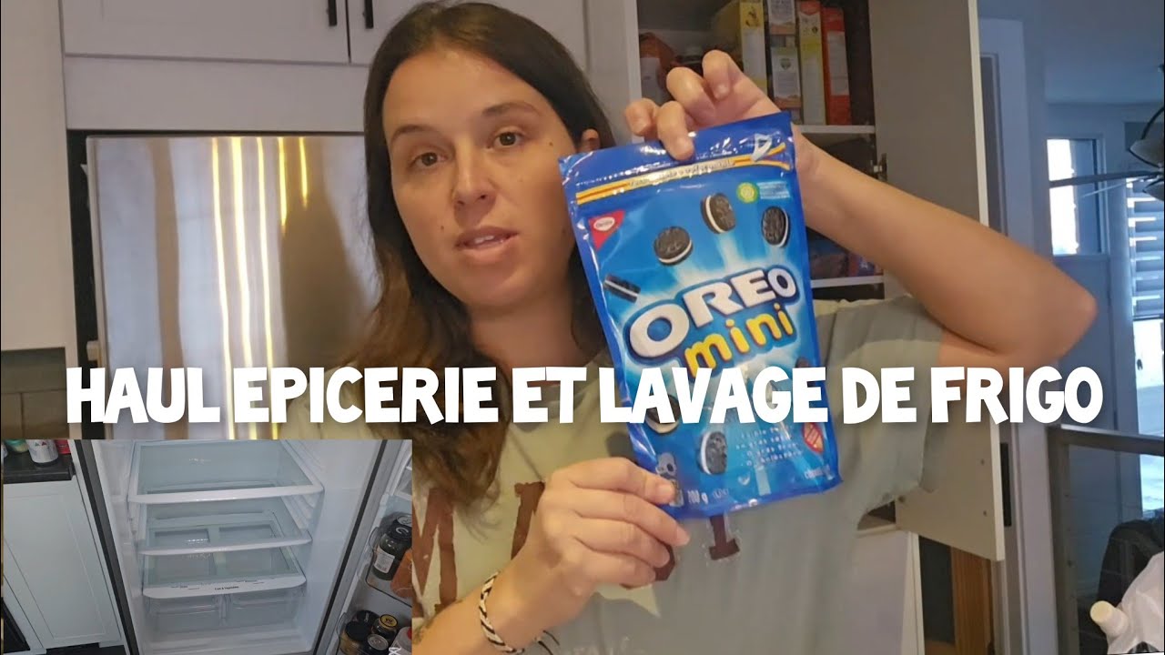 HAUL ÉPICERIE ET LAVAGE DE FRIGO !