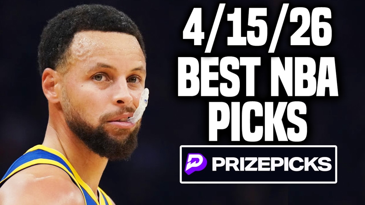 PRIZEPICKS TODAY NBA MONDAY 4/15/26 - FREE PICKS! - BEST PLAYER PROPS - NBA TODAY