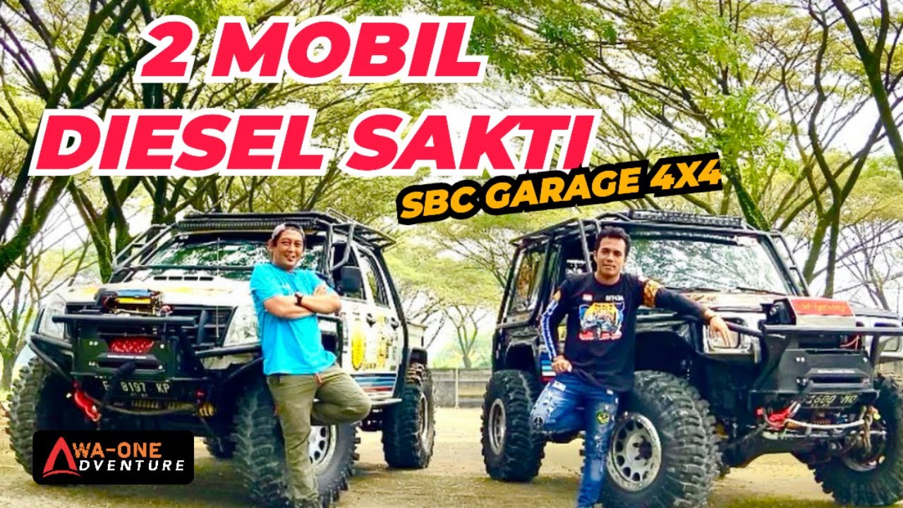 Modifikasi Offroad Extreme Daihatsu Taft Vs Isuzu D-Max | Wa-One Adventure @SBCgarage4x4chanel