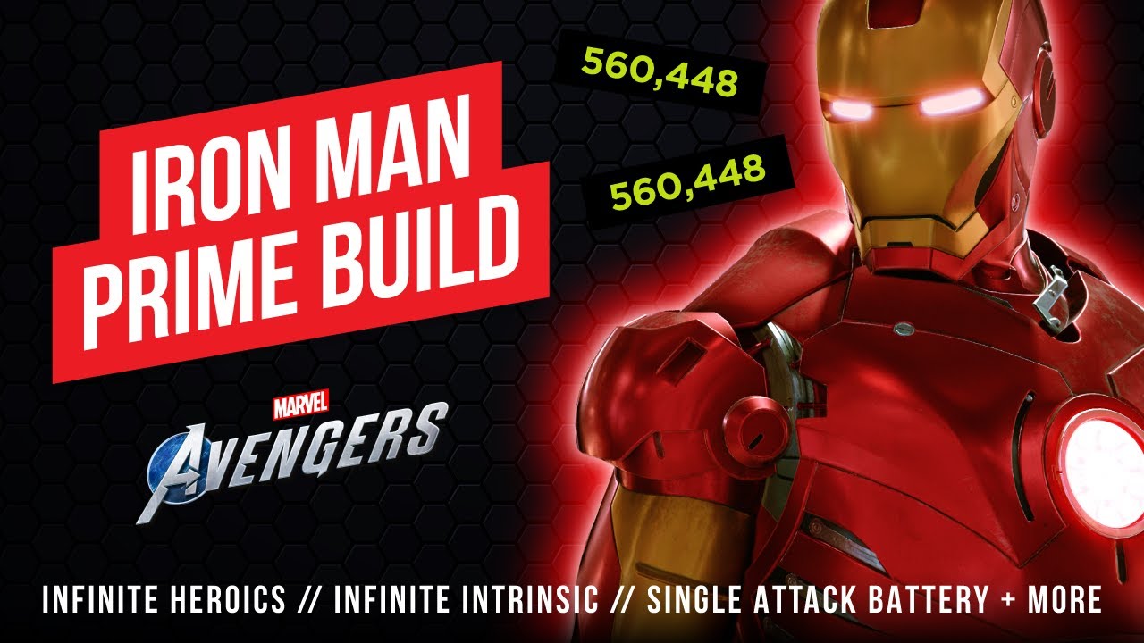 IRON MAN PRIME | INFINITE HEROICS & INFINITE MISSILES | BEST 2022 BUILD | Marvel's Avengers