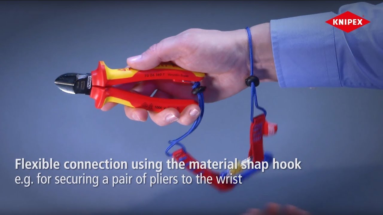 KNIPEX Tethered Tools - The tool protection system for tools with tether attachment