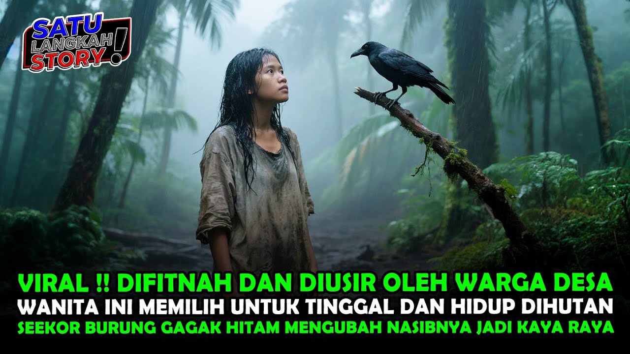 VIRAL !! DIANGGAP PEMBAWA SIAL DAN DIUSIR, TAPI SEEKOR GAGAK JUSTRU MEMBUAT HIDUPNYA BERUBAH TOTAL!