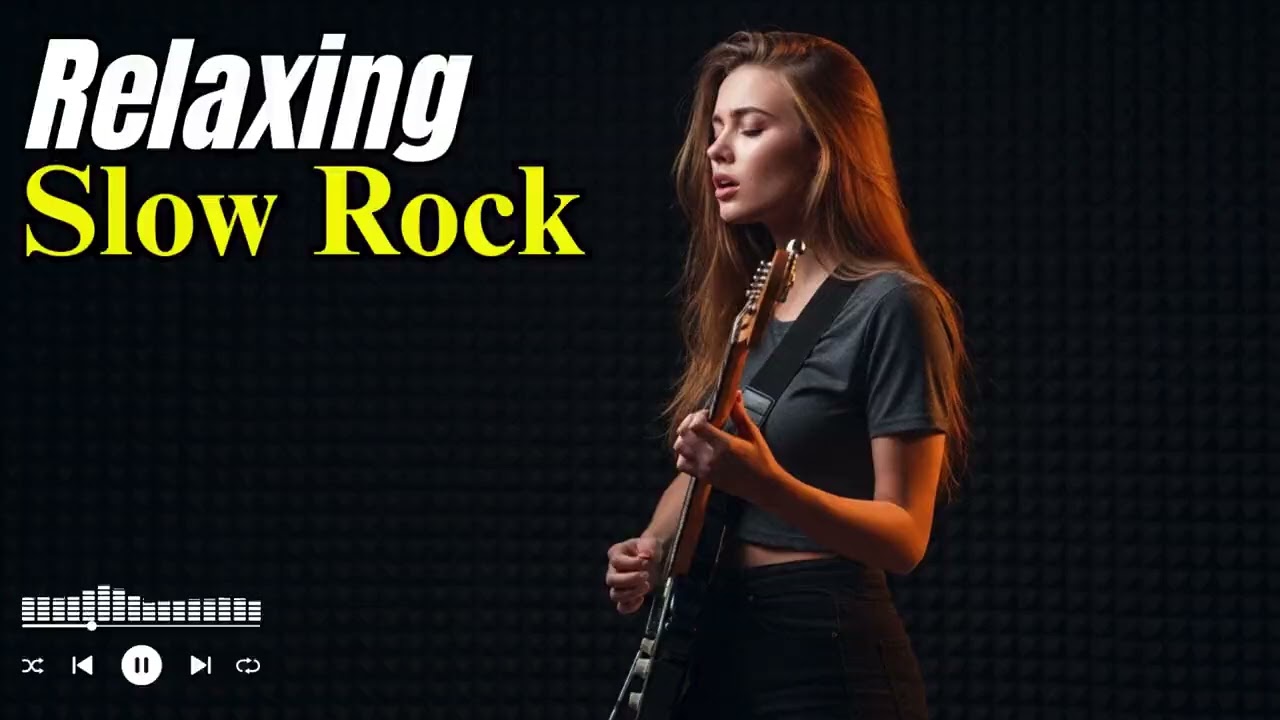 Slow Rock Serene Vibes 🌌 Relaxing Rock Music for Mind & Body