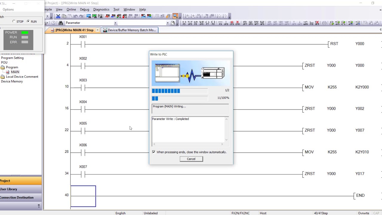 Lệnh ZRST - Reset 1 bit và nhiều bit ( Multi bit reset )