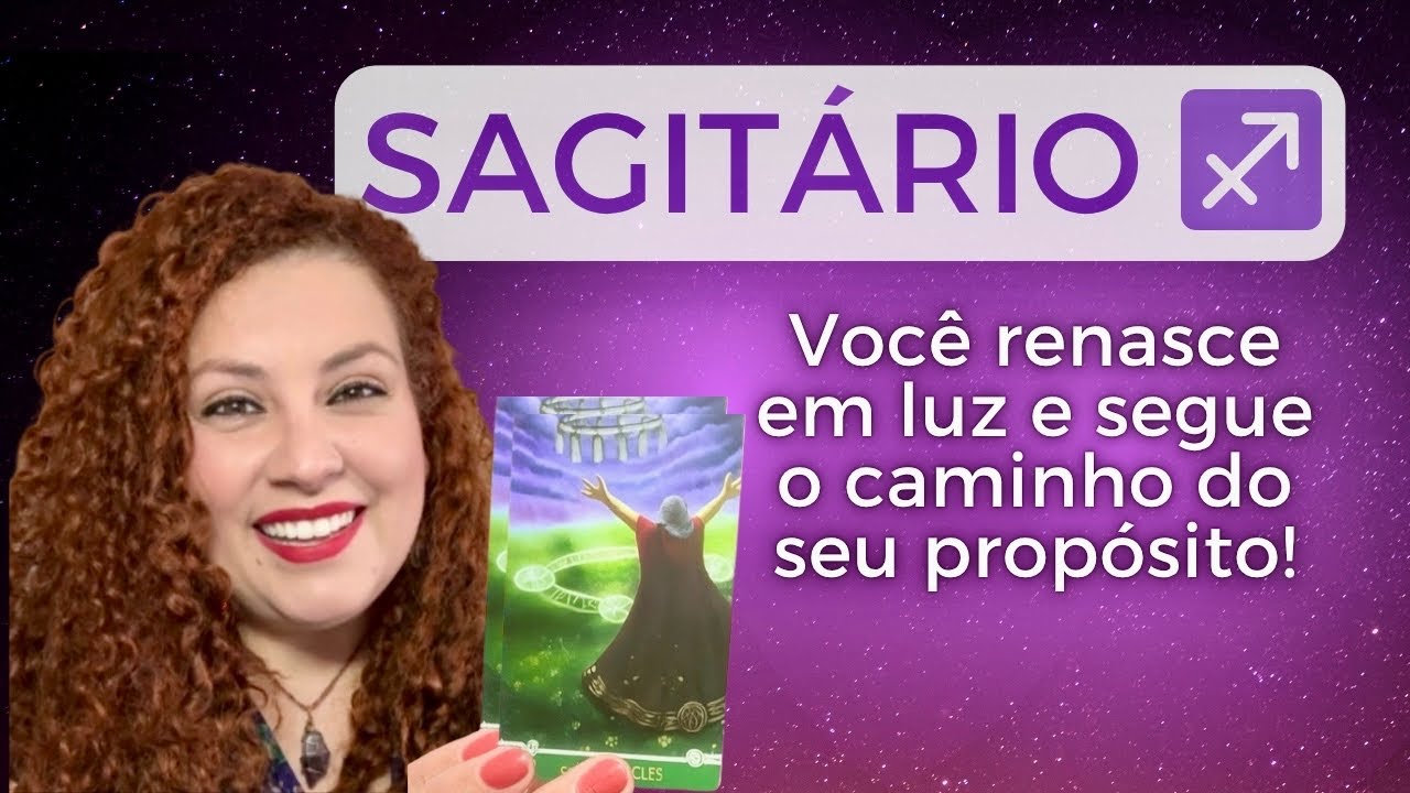 SAGITÁRIO ♐🔥 Transformação Profunda e Nova Jornada! Vc renasce + forte e alinhado ao seu propósito ✨
