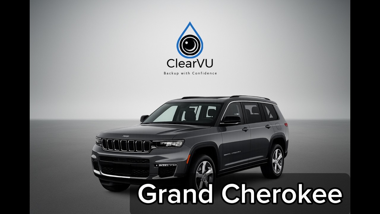 ClearVU Backup Camera Cleaner on Jeep Grand Cherokee (2022-2026)
