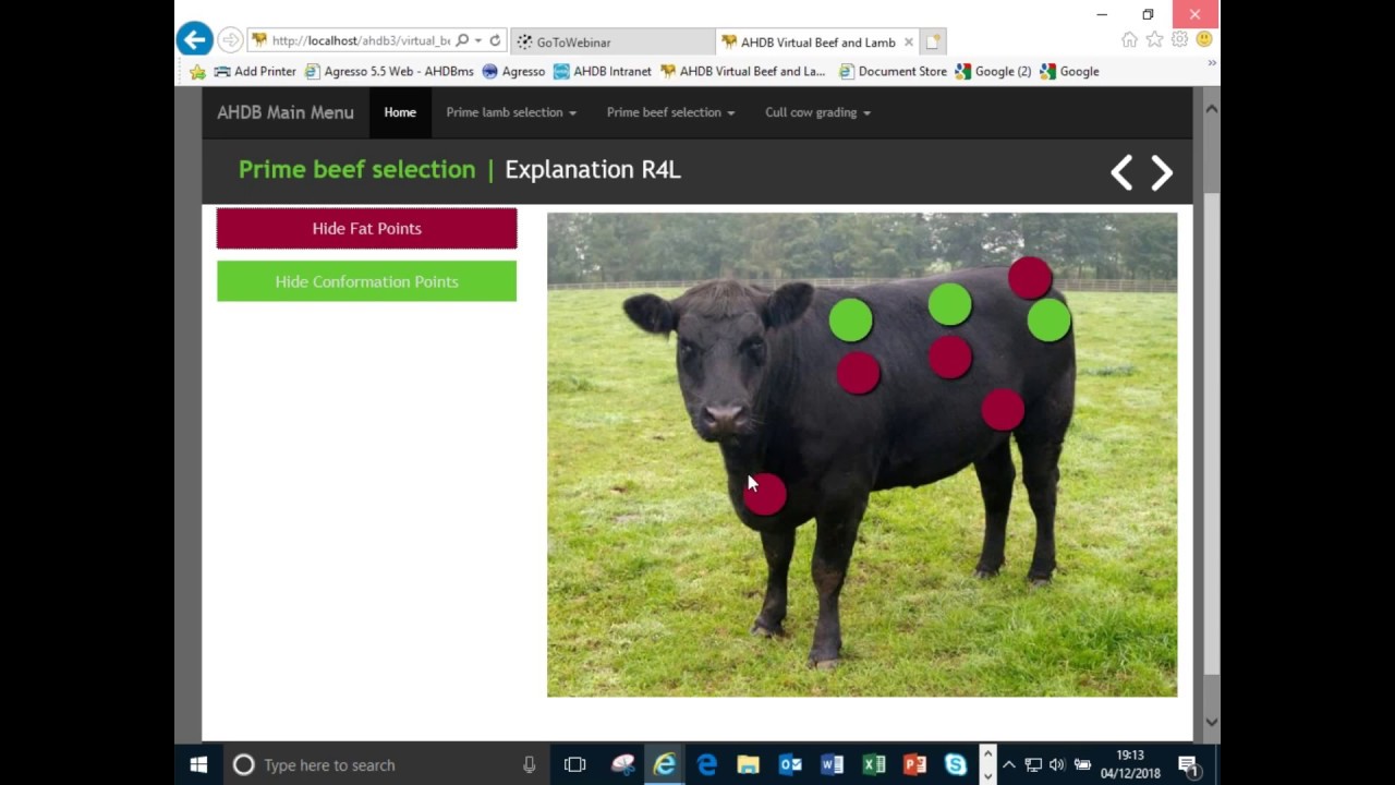Webinar: Prime beef selection