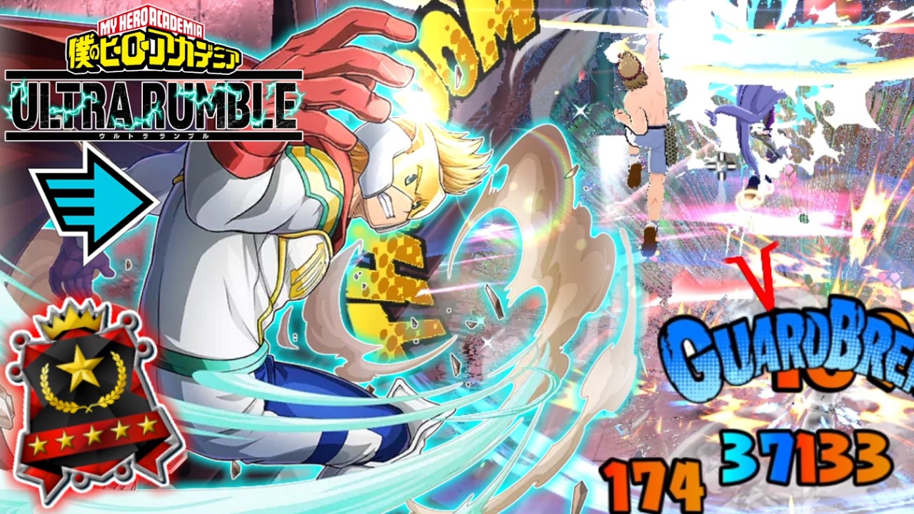 Rapid Mirio Solo Queue in My Hero Ultra Rumble
