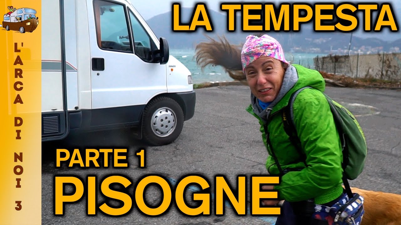 🚐 Viaggi in Camper  🇮🇹 🌍  PISOGNE (BS) lago d'Iseo  PARTE 1 La tempesta!