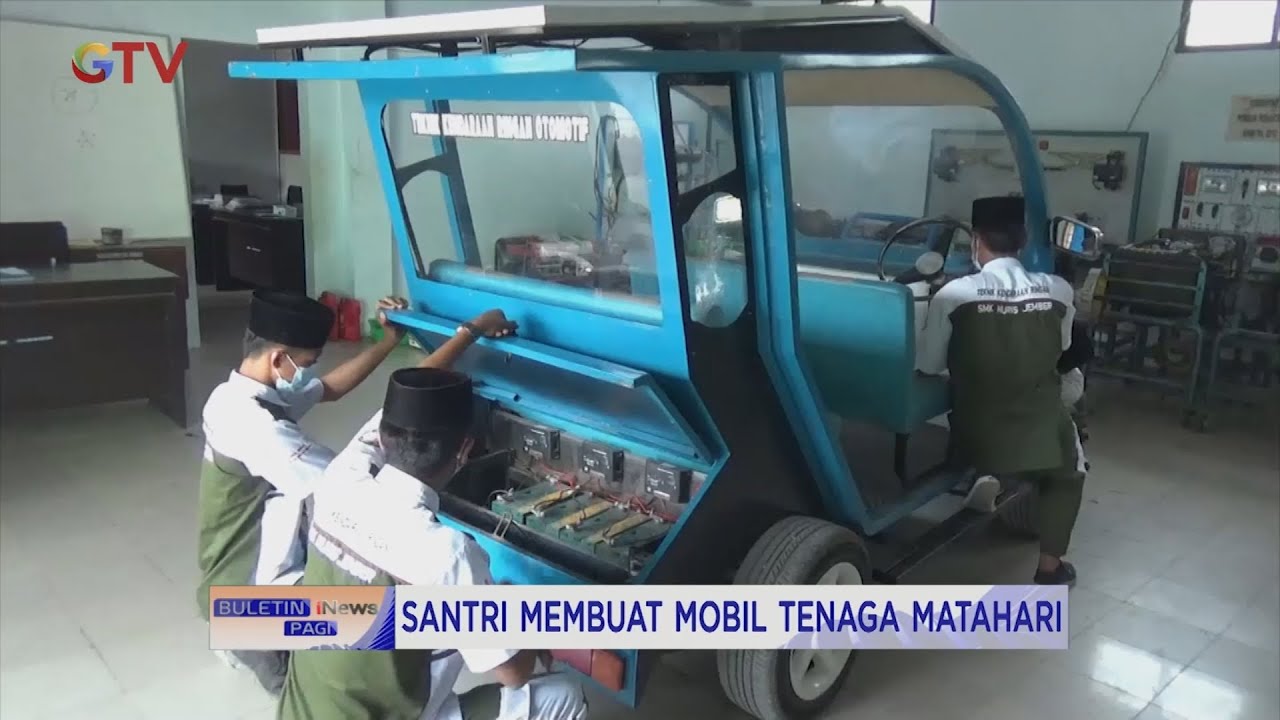 Santri di Kawasan Jember Berhasil Membuat Mobil Tenaga Matahari #BIP 22/10
