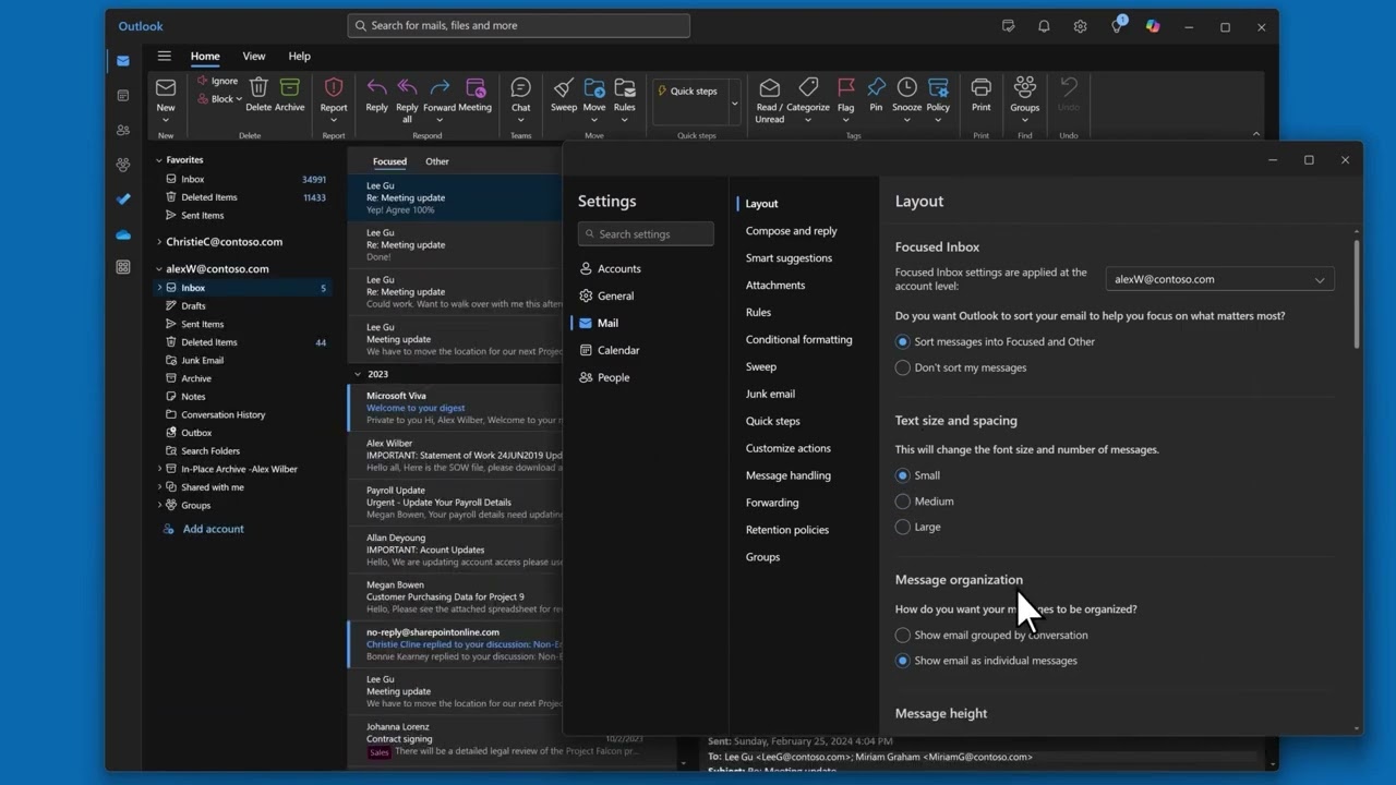 Outlook Customization
